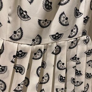 6x6 b and w urban outfitters fan dress